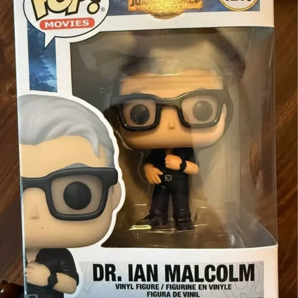 Funko pops  Reva dr Ian Malcolm